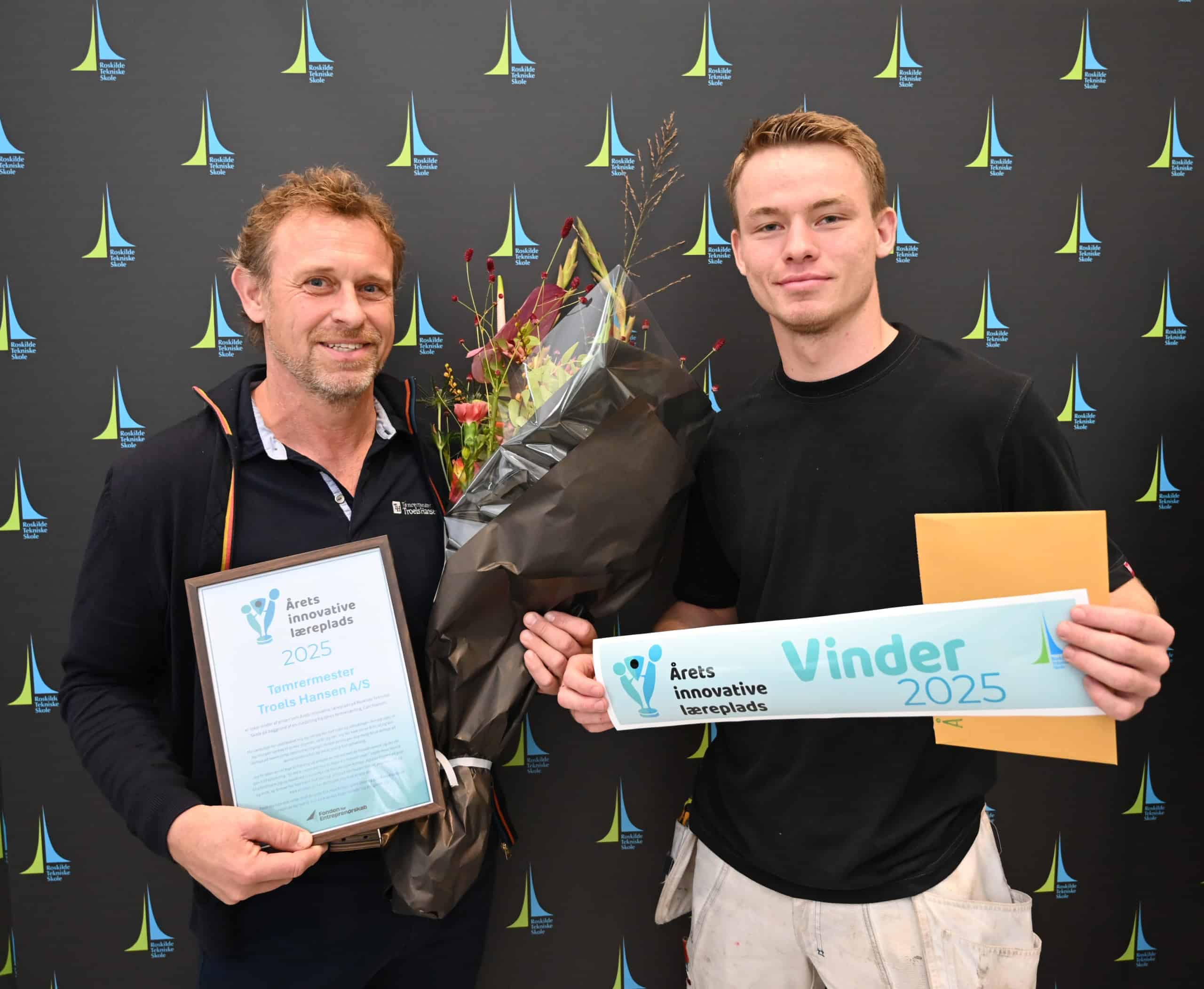 Troels Hansen & Carl Karbæk Nielsen Vinder af Årets Innovative Læreplads 2025